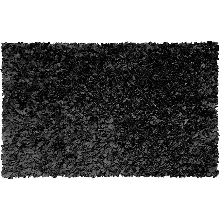 Latitude Run® Solid Color Hand Braided Rectangle 1'10" x 2'10" Cotton Indoor / Outdoor Area Rug